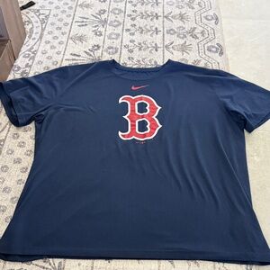 Nike Dri-Fit Men’s Dark Blue T-Shirt Boston Red Socks